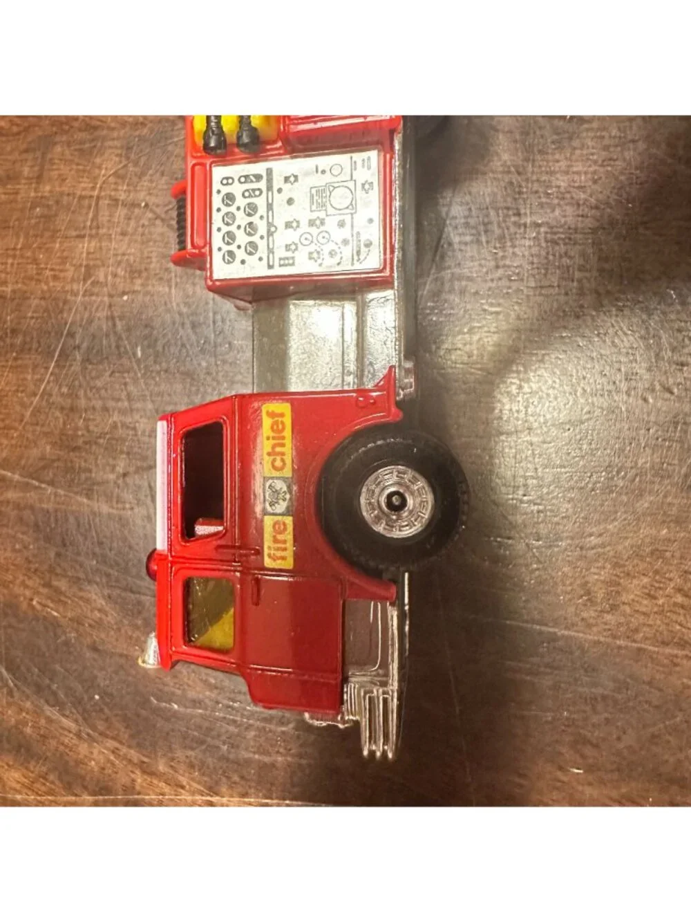 Two Corgi Fire Engines Die Cast Mack Fire Pumper & Snorkel